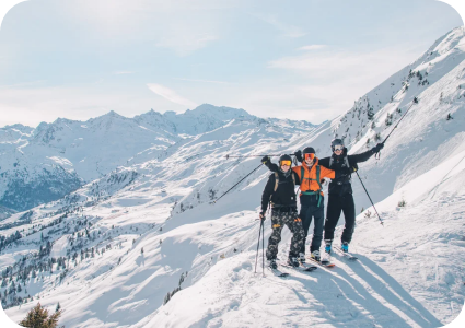 Family winter sports